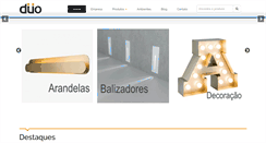 Desktop Screenshot of duolight.com.br